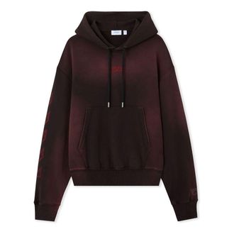 Off-white x c/o AC Milan Hoodie Black Red 44MBB12NG25F002125