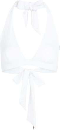 Max Mara Ariella Halterneck Bikini top - White - Iib (UK8-10 / S)