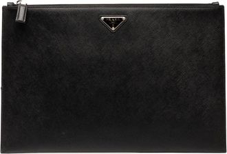 Prada Clutch in pelle Saffiano 2013-2025 - Nero