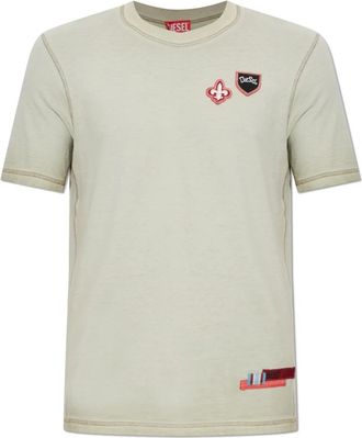 Diesel Hombre, Camisetas, Verde, Talla: S