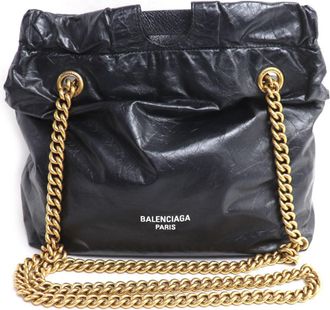 Balenciaga Black Leather Tote Bag (Pre-Owned)