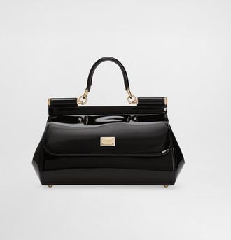 Dolce & Gabbana Borsa A Mano - Woman Handbags Black Leather Onesize