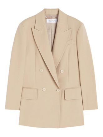 Max Mara Olimpia double-breasted blazer - Neutrals