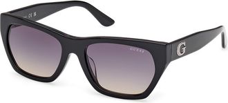Guess GU00203-H 01B Womens Sunglasses Black Size 56