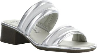 FLY London Eity Metallic Leather Sandal