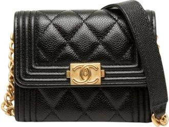 Chanel Borsa a tracolla Chanel Pre-owned in Caviar trapuntato vintage - - Pre-owned - Donna - Nero - ONE SIZE