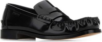 Bottega Veneta Mens Truman Loafer Black Leather