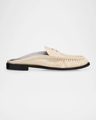 Rag & Bone Lexi Leather Penny Loafer Mules