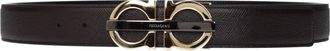Ferragamo Uomos Cinture Pelle Marrone/Nero