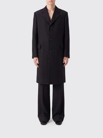 Maison Margiela Single-Breasted Knee-Length Wool-Blend Coat