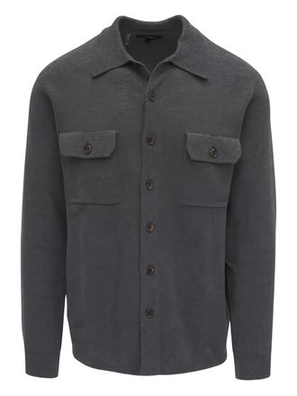 Kinross Cashmere cashmere cardigan - Grey