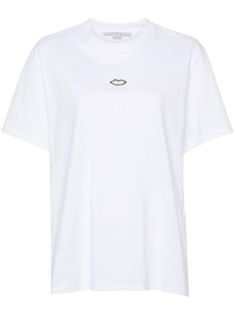Stella McCartney T-shirt con decorazione - Bianco