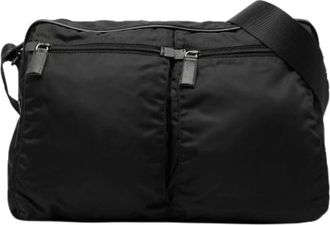 Prada Pre-owned Cross Body Bags, female, Black, Size: ONE SIZE Pre-owned Crossbody Bag