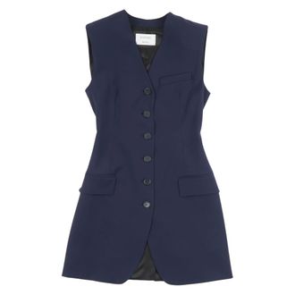 Max Mara Vests - female - Max Mara - Waistcoats - Blue - XS - Jackets