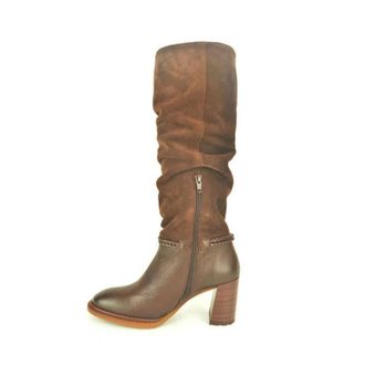 Hispanitas Bruin FronsBot DH. 6cm - Dames - Schoenen - Bruin - Maat: 40 EU