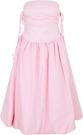 Amy Lynn AmyLynn Dames Alexa Midi Jurk (Babyroze)