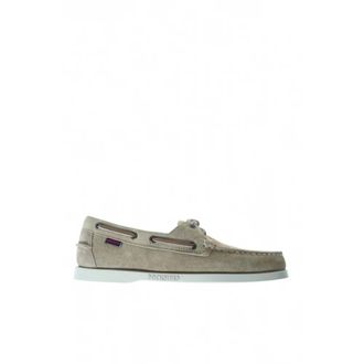 Sebago Sailor Shoes, male, Beige, Size: 8 1/2 US Portland Boat Shoe