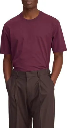 Nn.07 Adam Pima Cotton T-Shirt in Winetasting at Nordstrom, Size X-Large