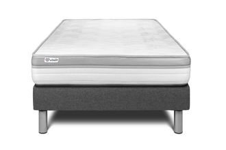 VITALIT Somier gris + Colch&oacute;n con espuma 120 x 190