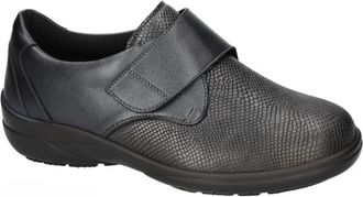 Solidus Maike Flat - Dames - Platte Schoenen - Zwart - 37 1/2 EU - Wol - Schoenen