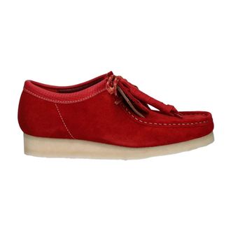Clarks Heren, Schoenen, Rood, Maat: 42 EU Leer