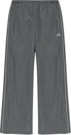 Balenciaga Wijde Trainingsbroeken - Heren - Sweatpants - Grijs - L - Katoen - Broeken