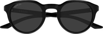 Gucci Panthos Zonnebril - unisex - Zonnebrillen - Zwart - 48 MM - Accessoires