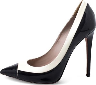 Le Silla Pumps in pelle verniciata Pre-owned 115mm - Nero