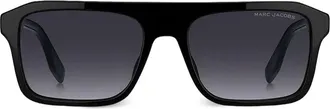 Marc Jacobs Occhiali da sole squadrati - Nero