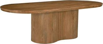 Moloo Mesa de comedor ovalada 8/10 personas 220 cm madera