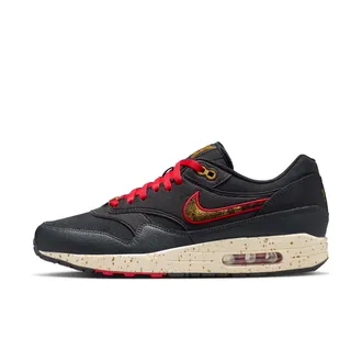 Nike Mens Air Max 1 Pirates Shoes in Black | IQ2893-001