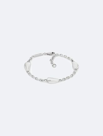 Calvin Klein Womens Drop Chain Bracelet - Metallic - OS