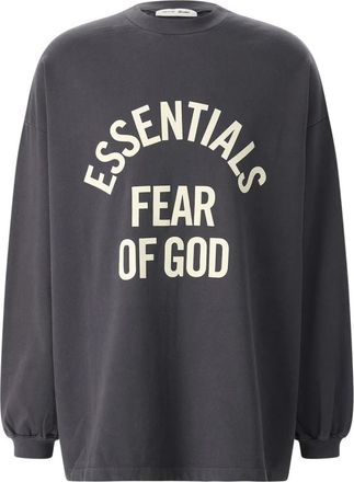 Fear of God Campus 90s Long Sleeve Tee - Heren - Sweatshirts - Zwart - XL - Katoen - Hoodies & sweatvesten