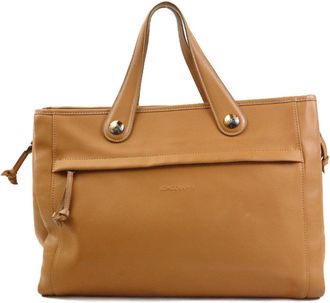 Longchamp Leather Handbag (Pre-Owned)