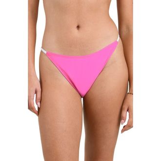 Citrus Solids Bikini Bottoms in Pop Pink at Nordstrom, Size X-Small