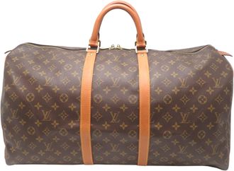 Louis Vuitton Brown Monogram Boston Bag (Pre-Owned)