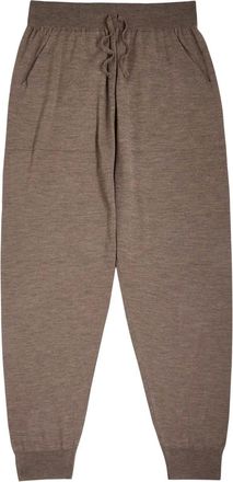 John Smedley Felpa con cappuccio - Marrone