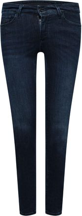 Replay Womens New Luz Skinny-Fit Jeans in Blue Cotton - Size 28W/30L