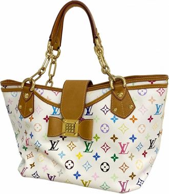 Louis Vuitton Blanc Tote Bag (Pre-Owned)