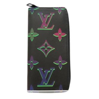 Louis Vuitton Pre-owned Wallets, male, Black, Size: ONE SIZE Pre-owned Zippy Wallet Vertical Monogram Long Wallet