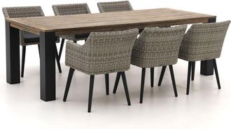 Manifesto Furniture Manifesto Matese/ROUGH-X 240cm dining tuinset 7-delig