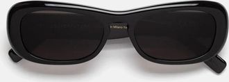 Retro Superfuture Sunglasses Sugo Black Pk5 Black/Black Unisex