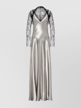 Alberta Ferretti viscose maxi dress