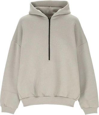 Fear of God Felpa in misto cotone con cappuccio - Toni neutri
