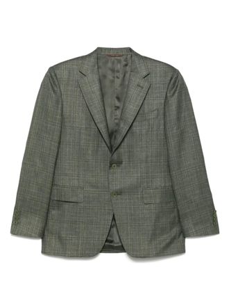 Canali Blazer met enkele rij knopen - Groen