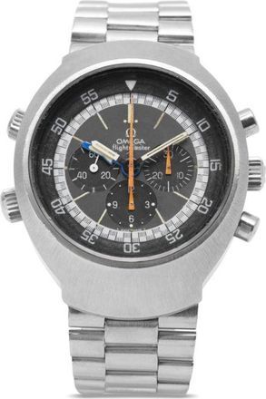Omega 1970 pre-owned Flight Master Chronograph 43mm - unisex - stainless steel - One Size - Grey