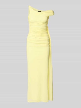 Bardot Bardot Abendkleid mit asymmetrischem Ausschnitt Modell LAYANA in GELB, Gr&ouml;&szlig;e 34