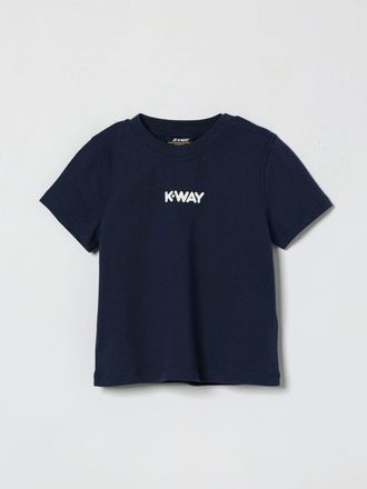 K-Way T-shirt in cotone con logo