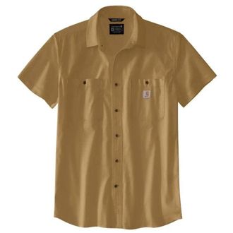 Carhartt Work in Progress Rugged Flex Shirt Men Shaded Beach Relaxed Fit Button Up JAX1972