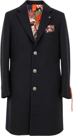 Bharnaba Hombre, Abrigos, Azul, Talla: M